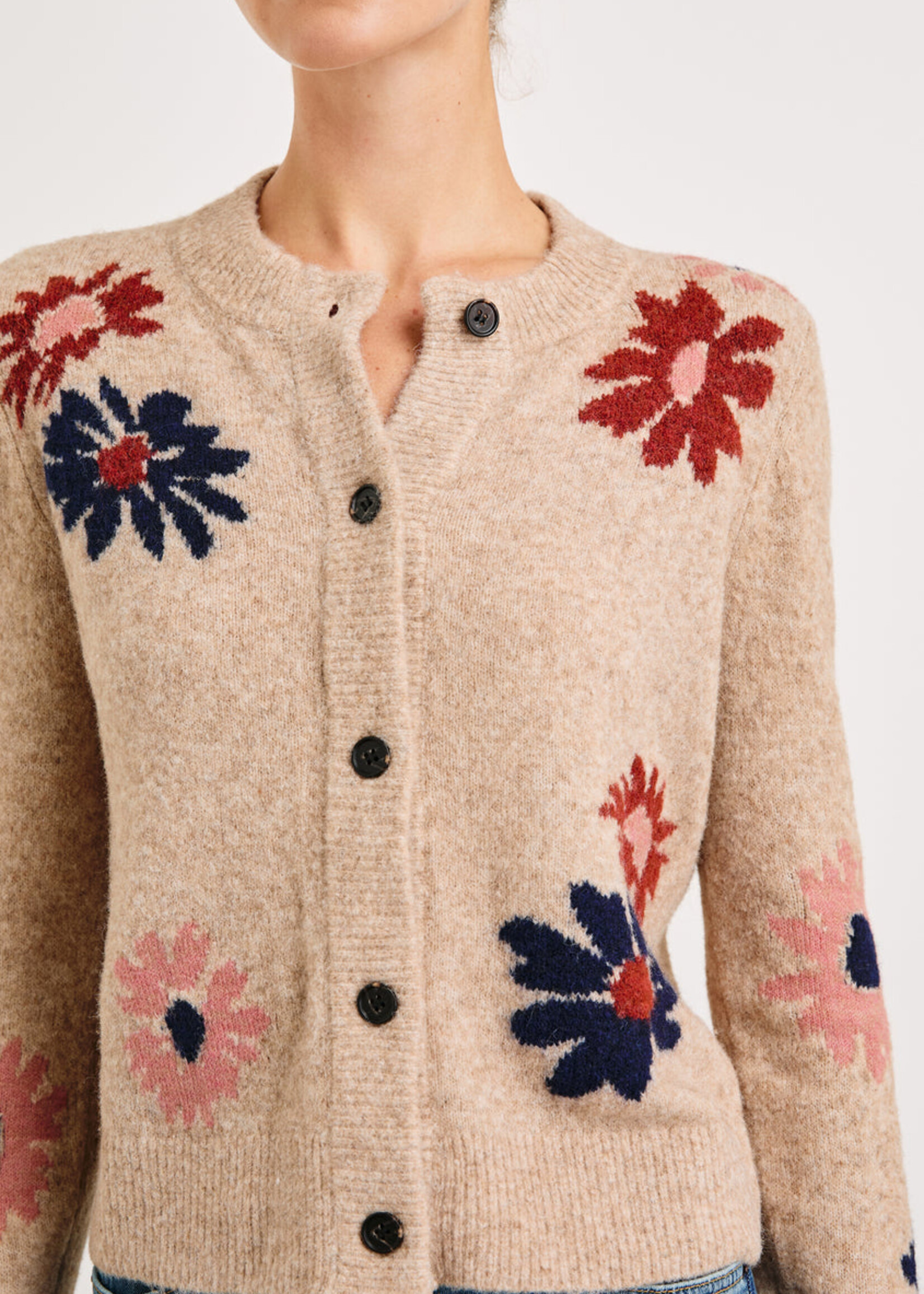 Rails Rails Millie Cardigan - Mauve Meadow