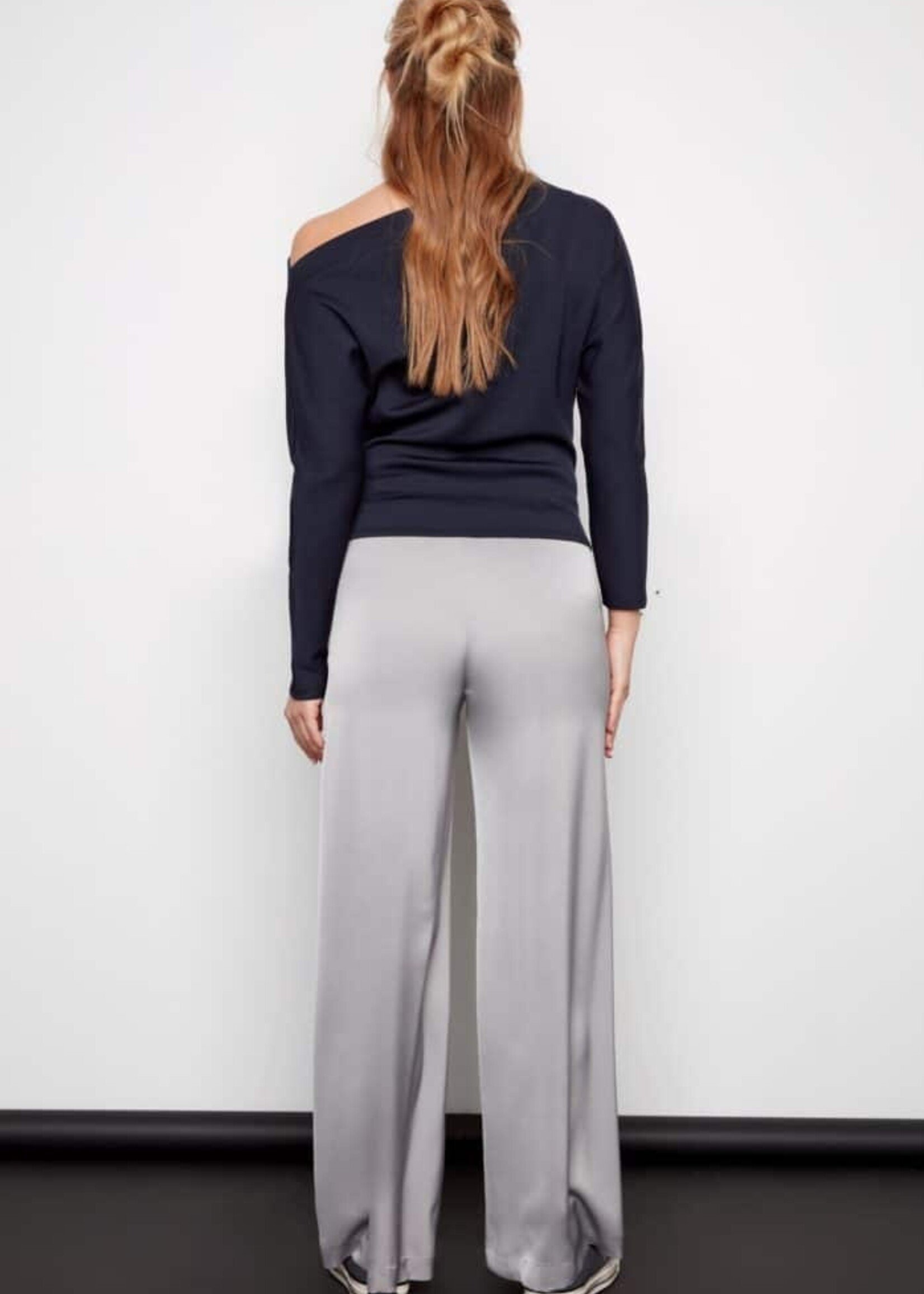 I love Tyler Madison i Love Tyler Madison Dimitra Wide Leg Pant - Silver