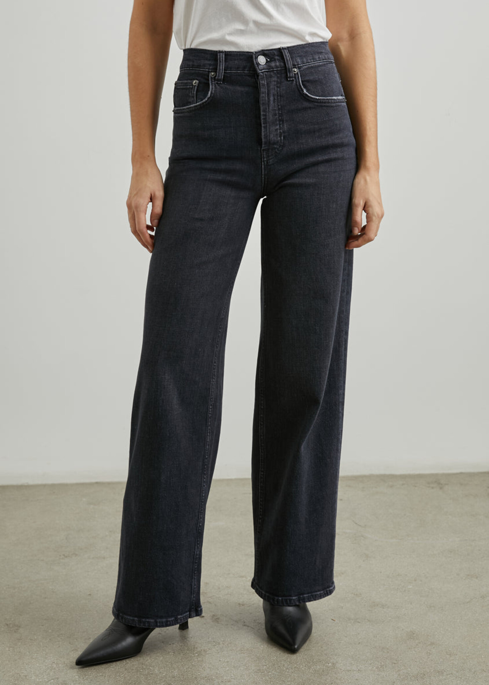 Rails Rails Getty Wide Leg - Black Pearl