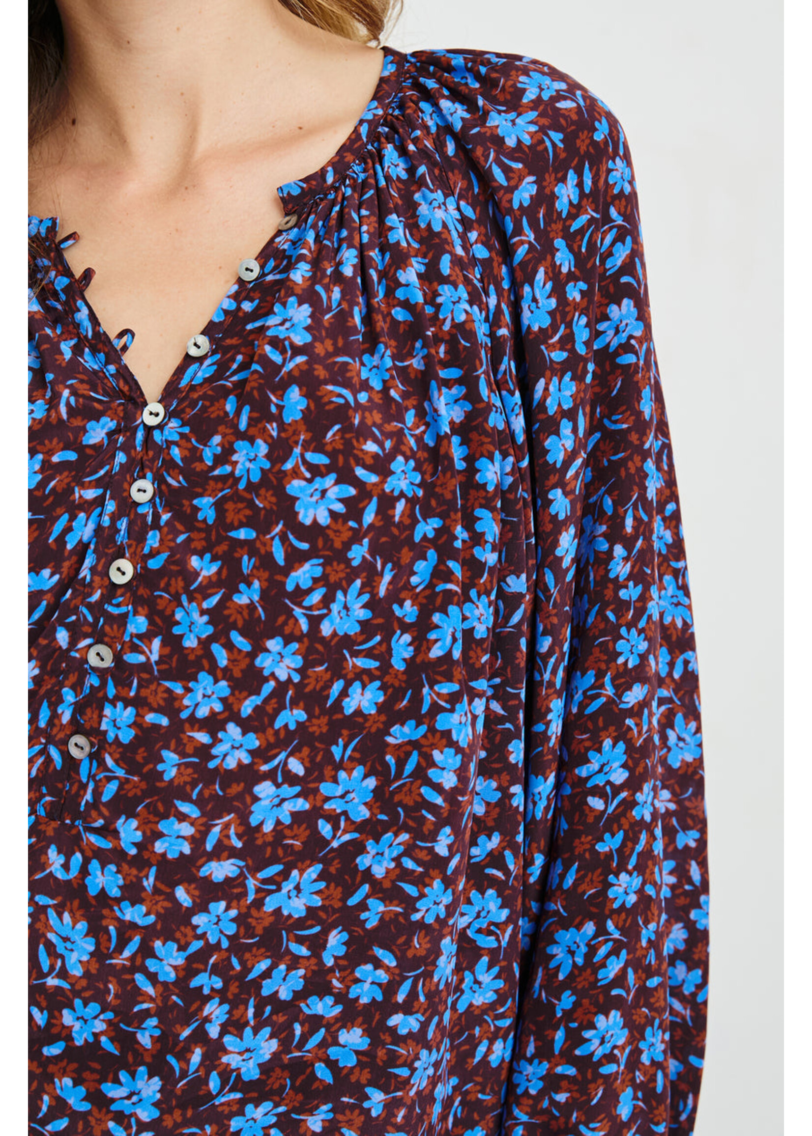 Rails Rails Indi Top - Russet Camellia