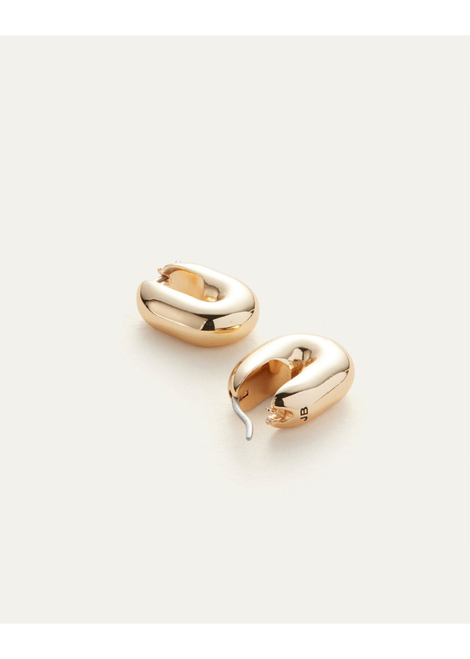 Jenny Bird Boucles D'oreilles Puffy U-Link - Or