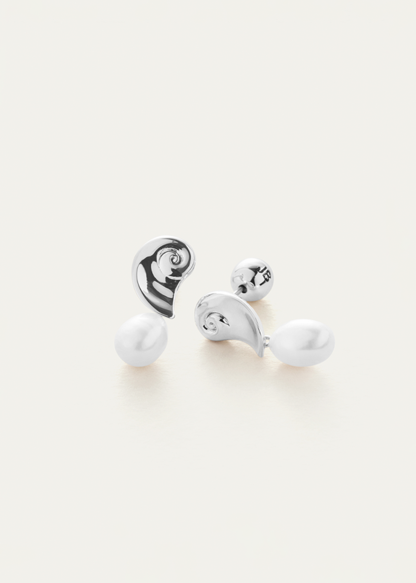 Boucles d'oreilles Lucille Jenny Bird - Argent