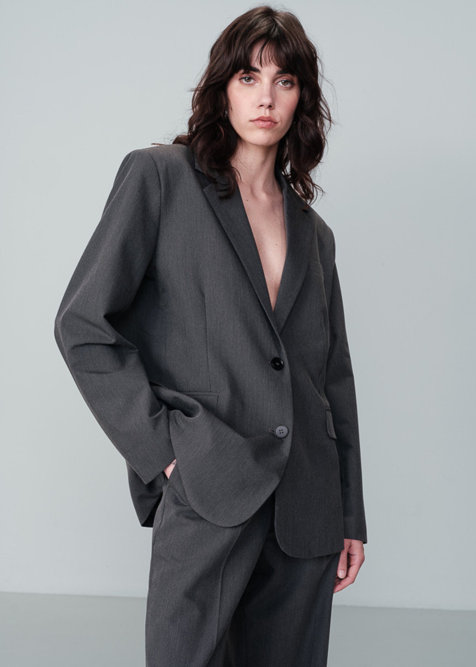 Grace and Mila Grace&Mila Norton Blazer - Anthracite