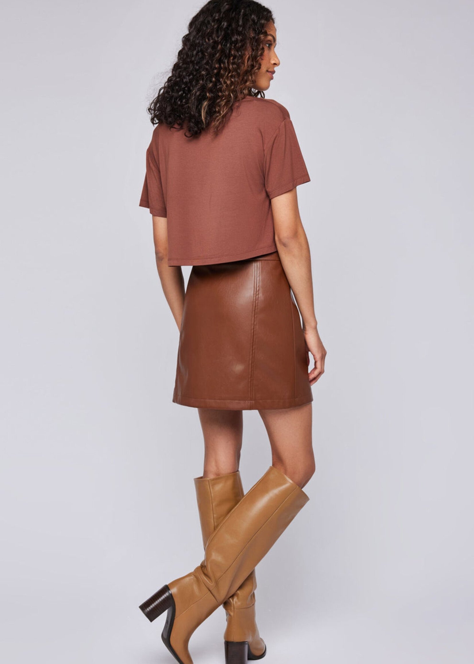 Gentle Fawn Chrissy Skirt - Cognac