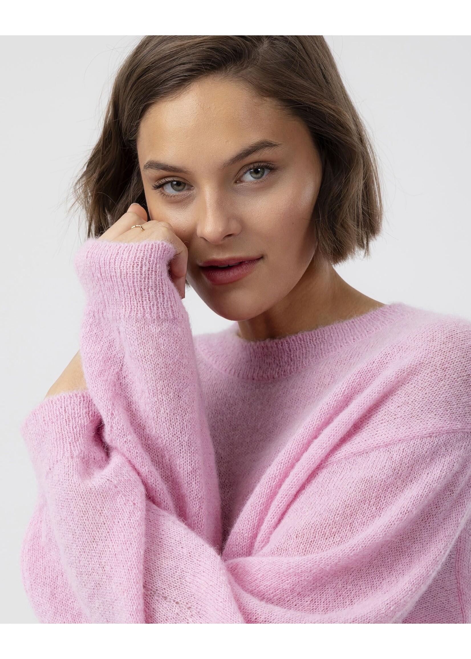Holebrook HoleBrook Elizabeth Crew - Light Pink