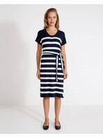 Holebrook HoleBrook Robe Lottie - Bleu Marine / Blanc
