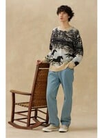 Kuwalla Kuwalla Jacquard Knit Sweater - Wild Stallion