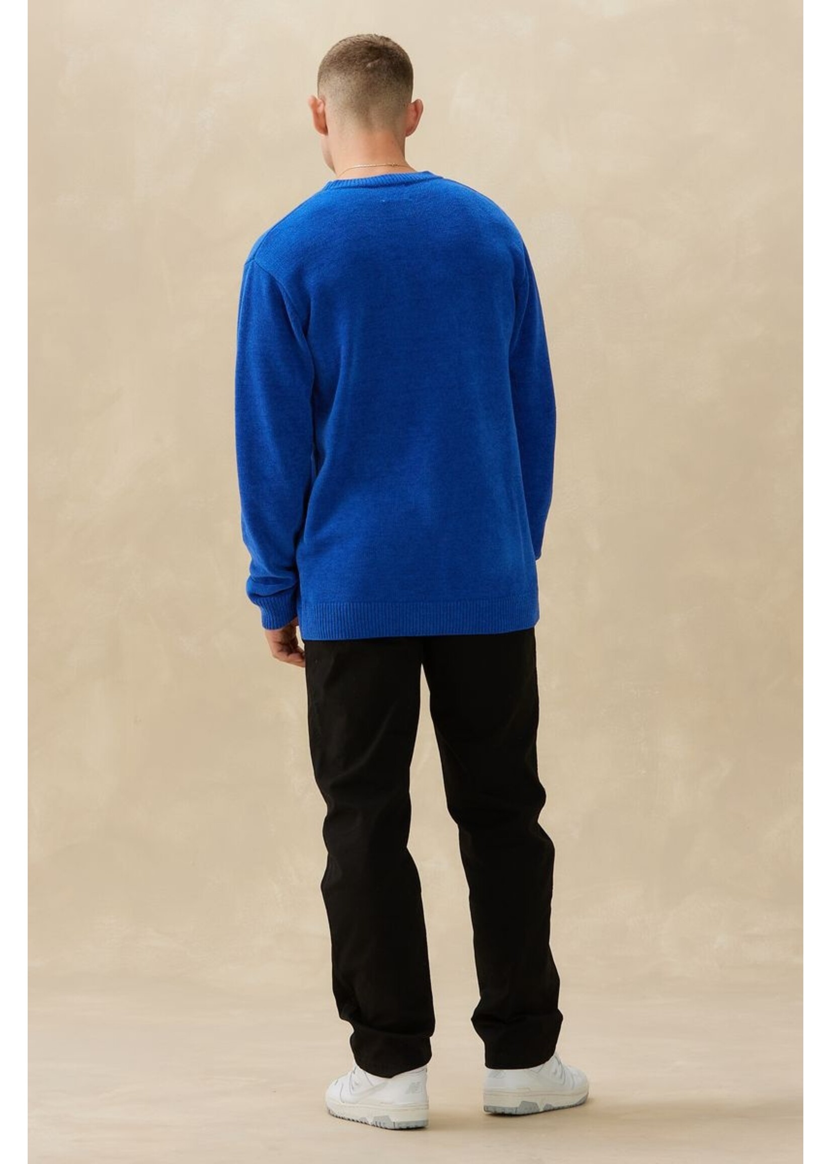 Kuwalla Kuwalla Chandail Tricot Texturé - Bleu