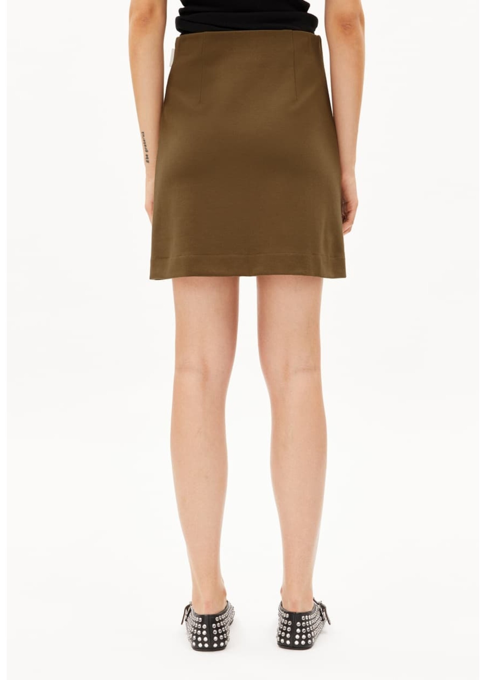 Armedangels ArmedAngels Vanjaraa Skirt - Dried Moss