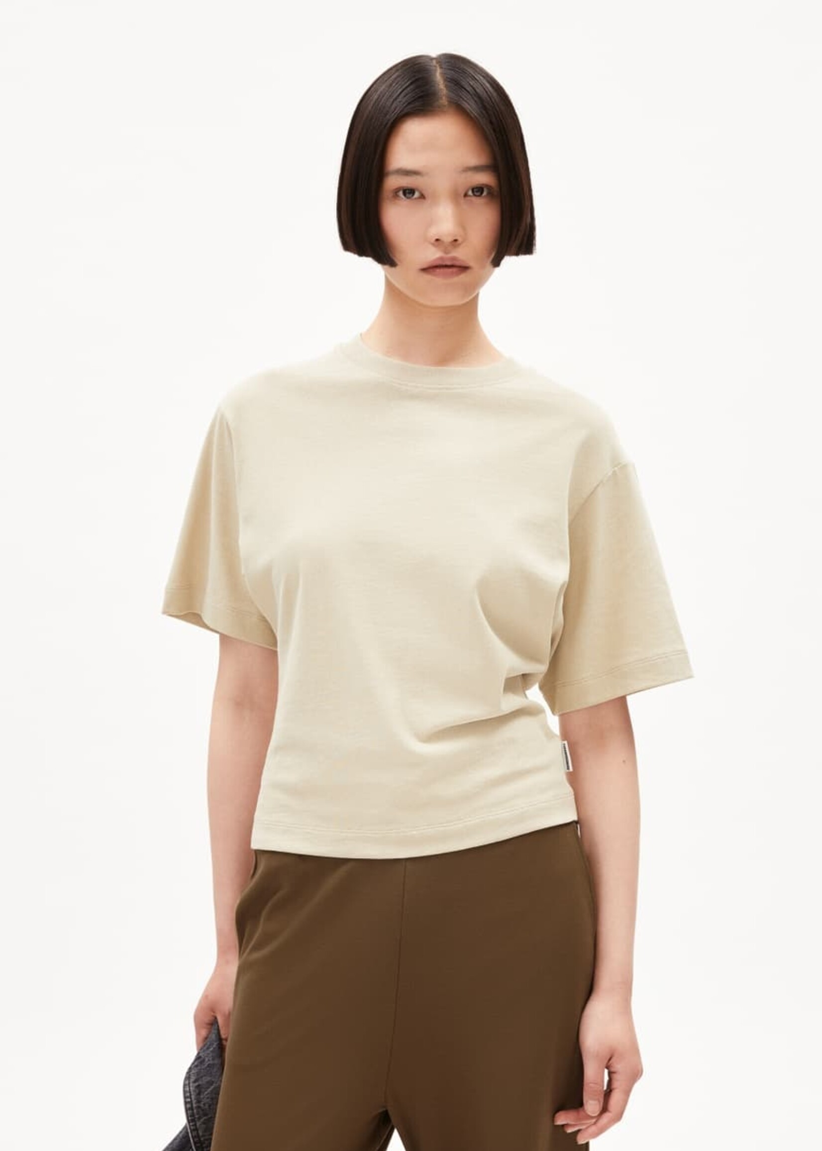 Armedangels ArmedAngels Hersiliaa Tee - Gravel