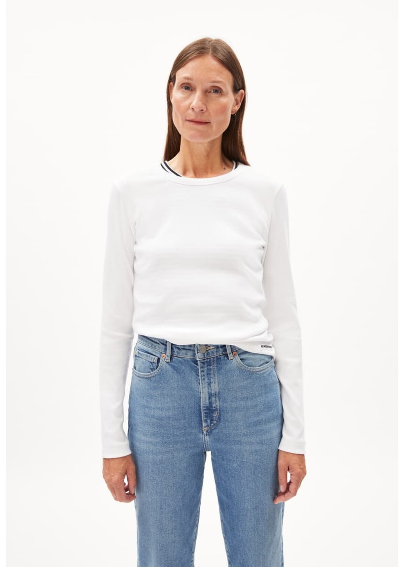 Armedangels ArmedAngels Jaalia LS Shirt - White