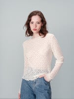 Grace and Mila Grace&Mila Nicole Lace LongSleeve Tee