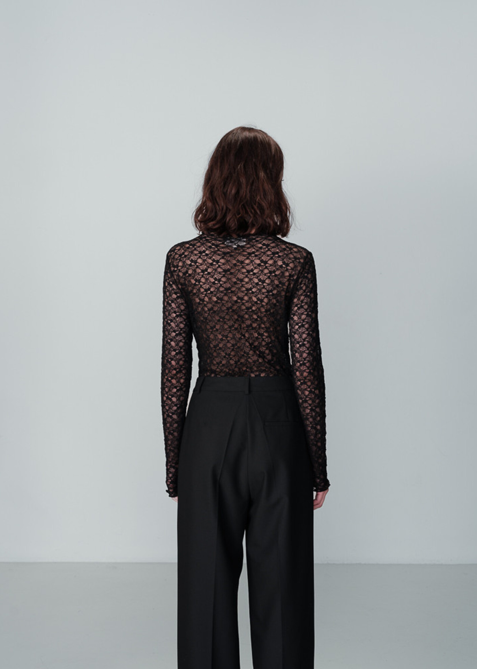 Grace and Mila Grace & Mila T-Shirt Nicole Lace LS (Deux Couleurs)