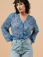 Grace and Mila Grace&Mila Marjorie Blouse - Blue