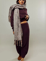 Free People Free People Hailee Sweater Skirt Set - Vintage Wine