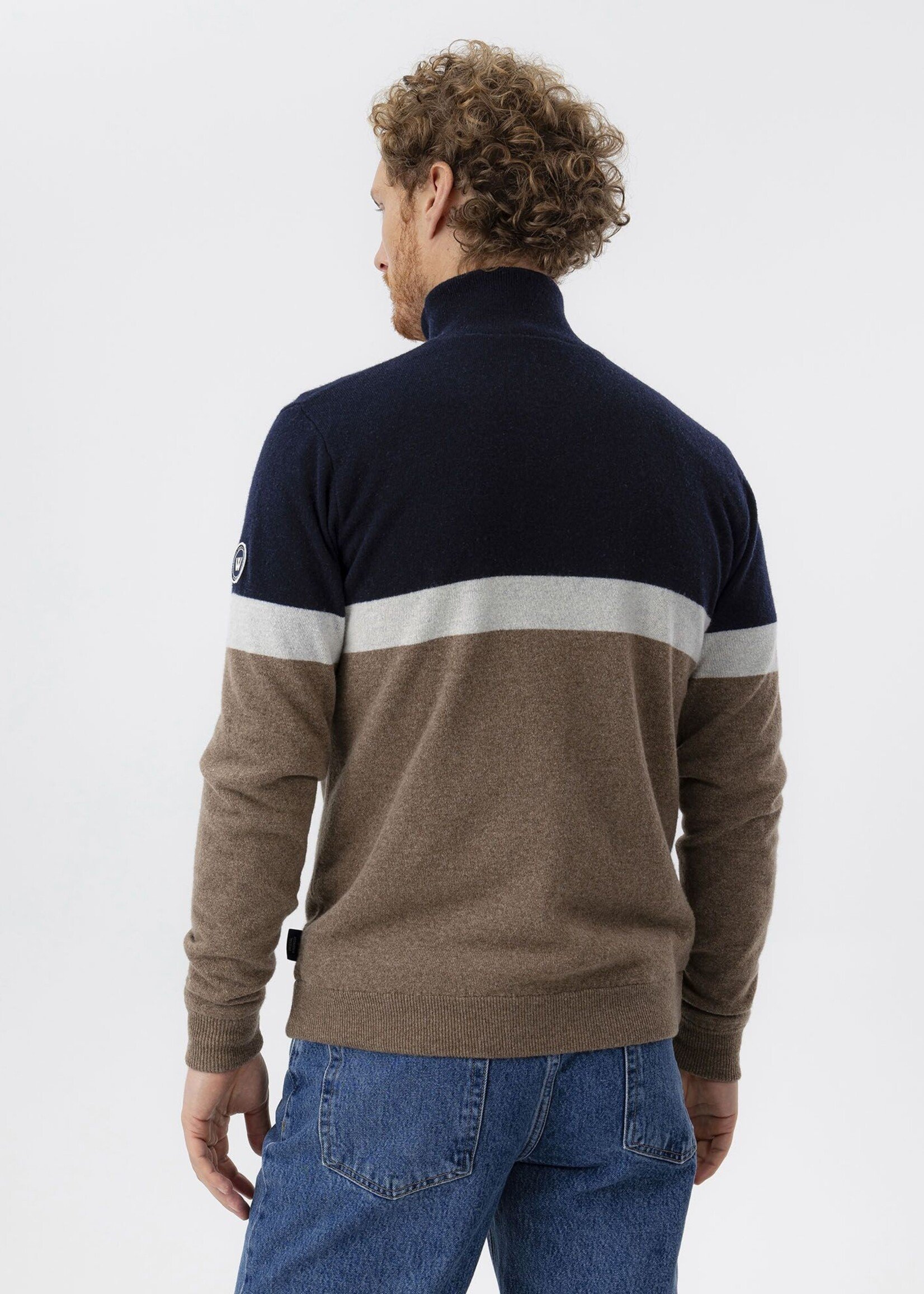 Holebrook HoleBrook Stellant Quarter Zip WP - Walnut Multi Color