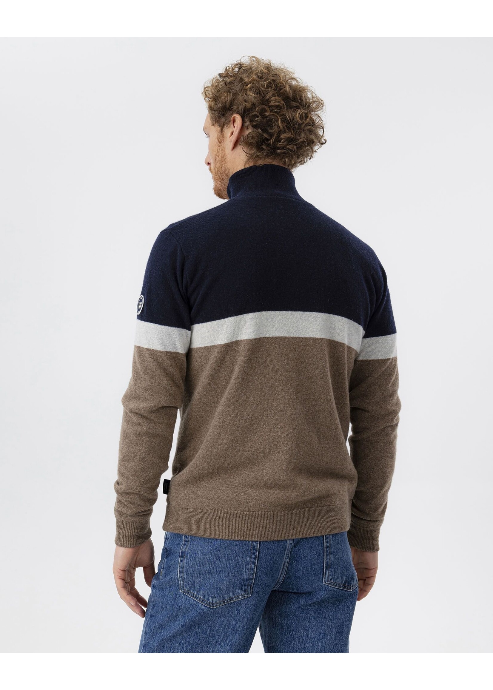 Holebrook HoleBrook Stellant Quarter Zip WP - Noyer multicolore