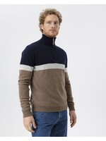 Holebrook HoleBrook Stellant Quarter Zip WP - Noyer multicolore