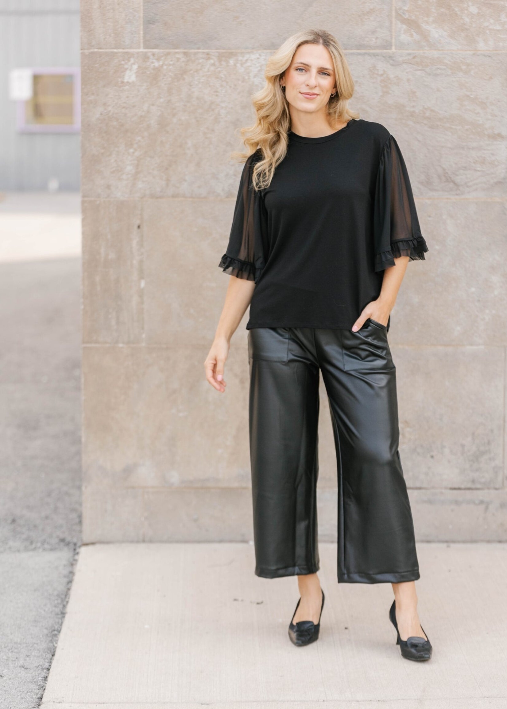 Shannon Passero Faith Top - Black