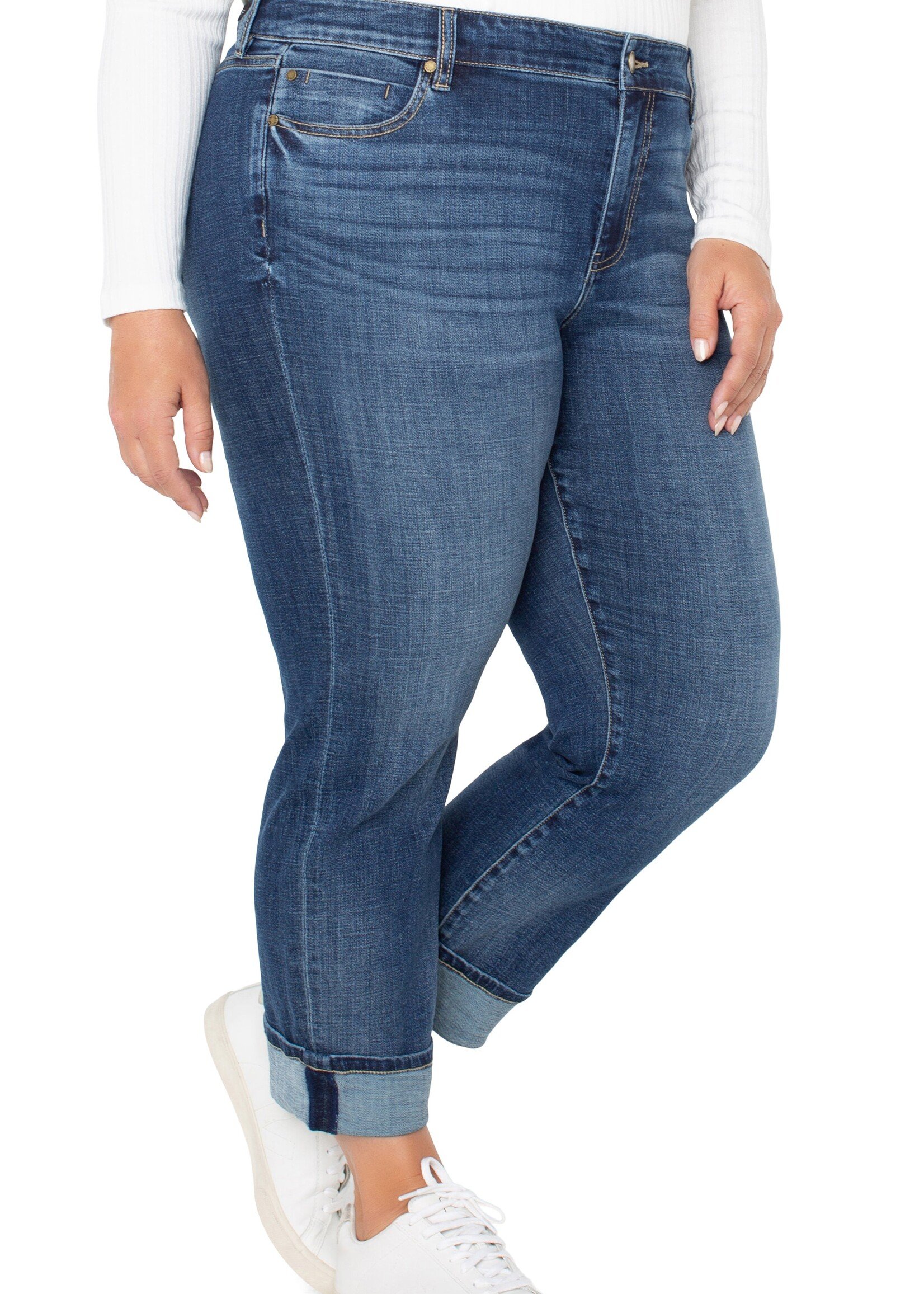 Liverpool Liverpool Marley GF Cuffed Jeans - Rushland