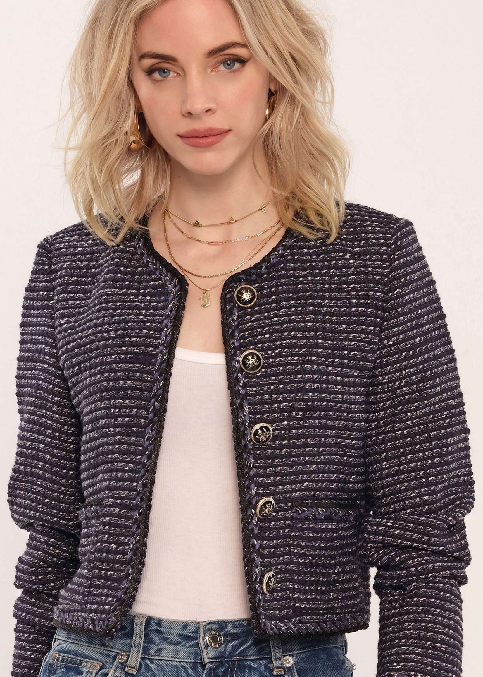 Heartloom Heartloom Blazer Billie - Indigo