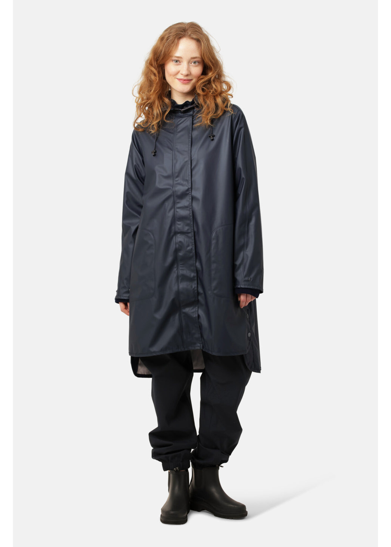 Ilse Jacobsen Ilse Jacobsen Rain 71  Coat - Dark Indigo