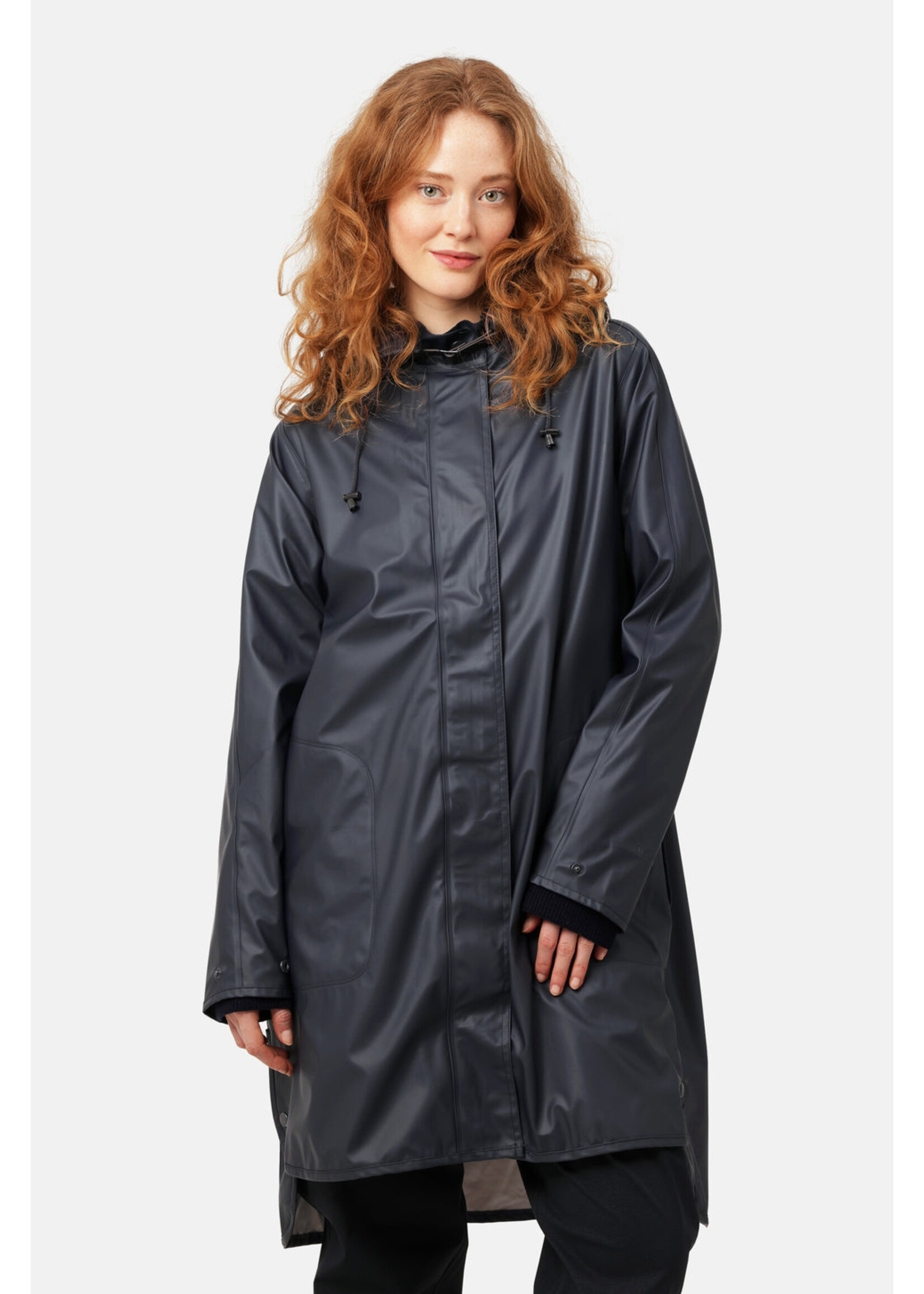 Ilse Jacobsen Ilse Jacobsen Rain 71  Coat - Dark Indigo