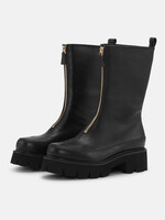 Ilse Jacobsen Ilse Jacobsen Miley Long Front Zip Boots - Black