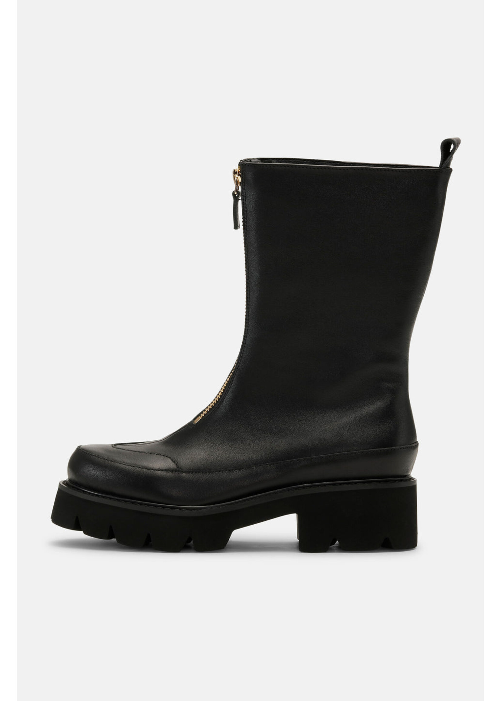 Ilse Jacobsen Ilse Jacobsen Bottes à Fermeture Éclair Sur Le Devant Miley - Noir