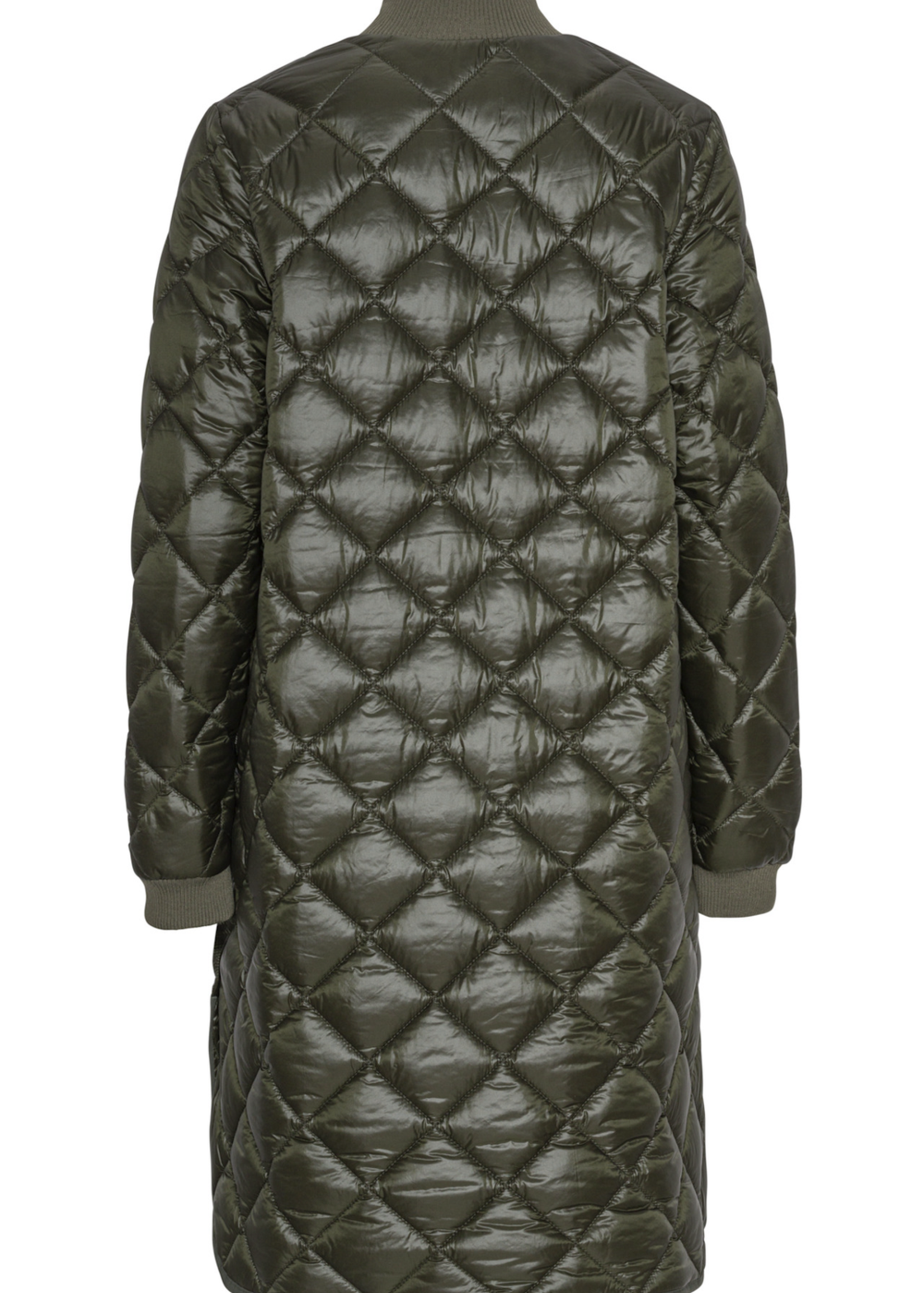 Ilse Jacobsen Ilse Jacobsen Veste Matelassée  - Vert olive foncé