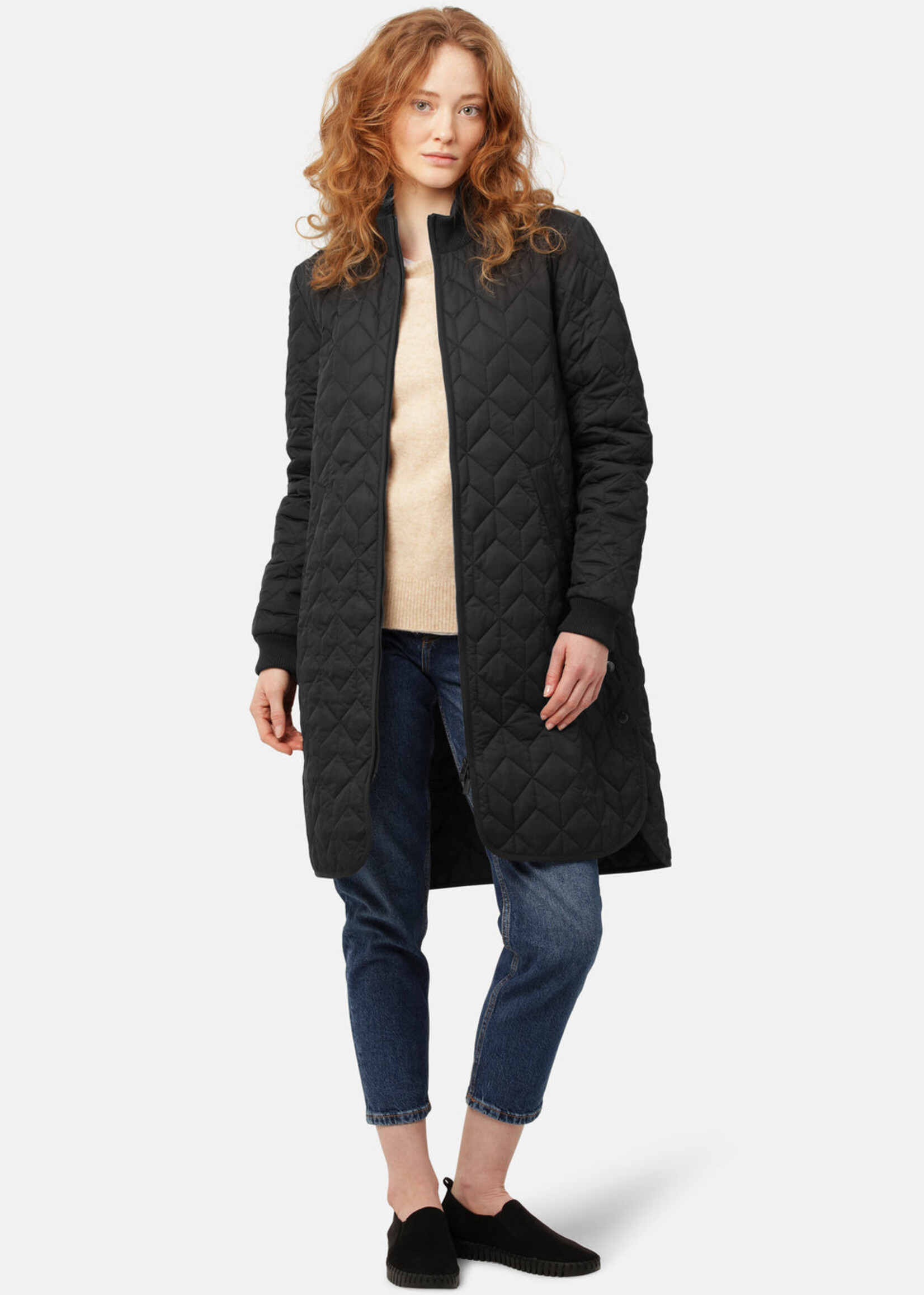 Ilse Jacobsen Ilse Jacobsen Manteau Matelassé - Noir