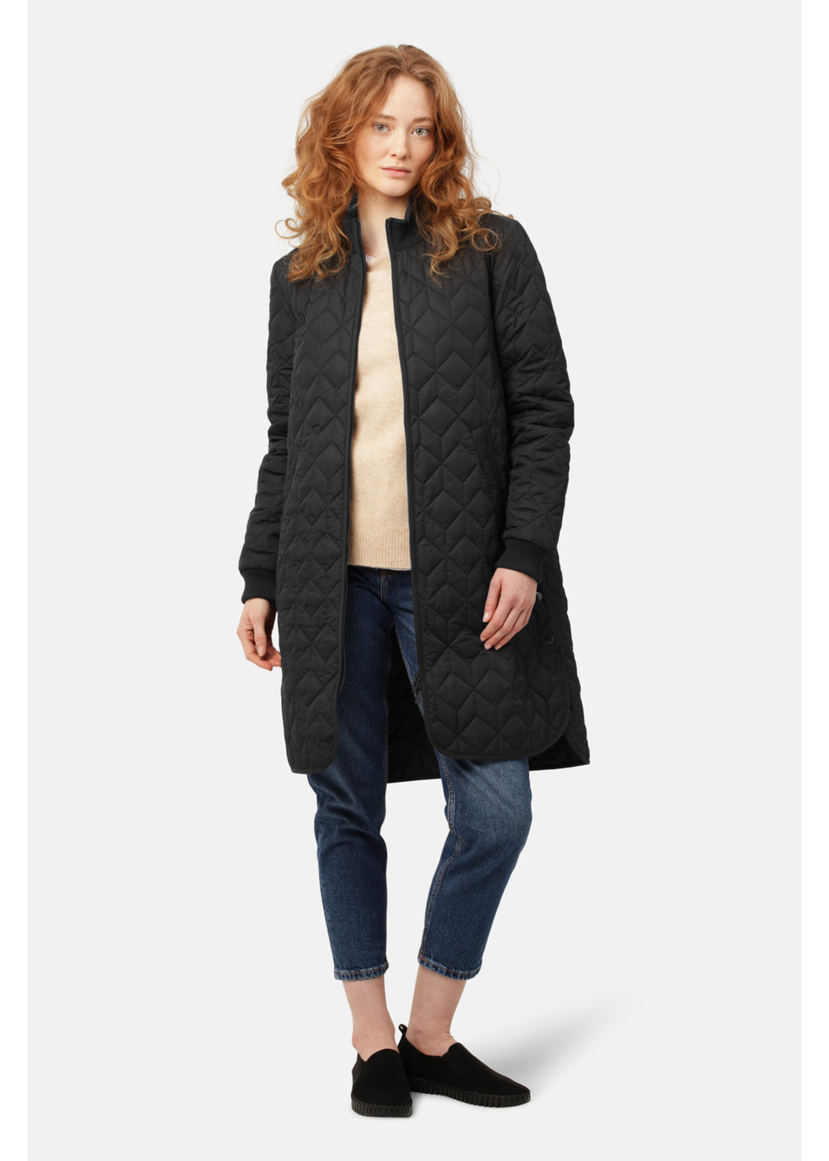 Ilse Jacobsen Ilse Jacobsen Quilted Coat - Black