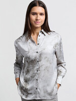Yaya Women YAYA Blouse With Print - Formal Gray