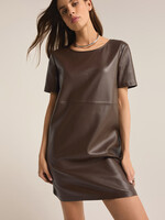 Z-Supply Z-Supply Robe London De Similicuir  - Chocolat noir