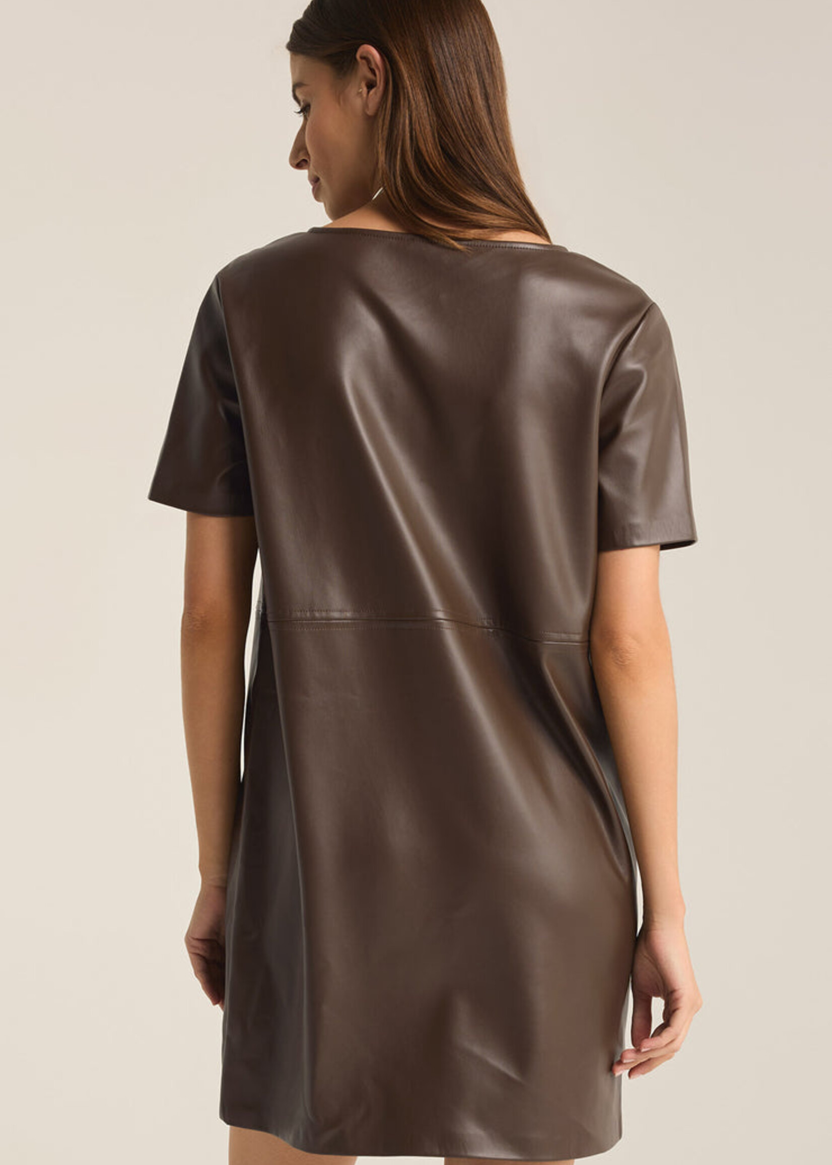 Z-Supply Z-Supply Robe London De Similicuir  - Chocolat noir