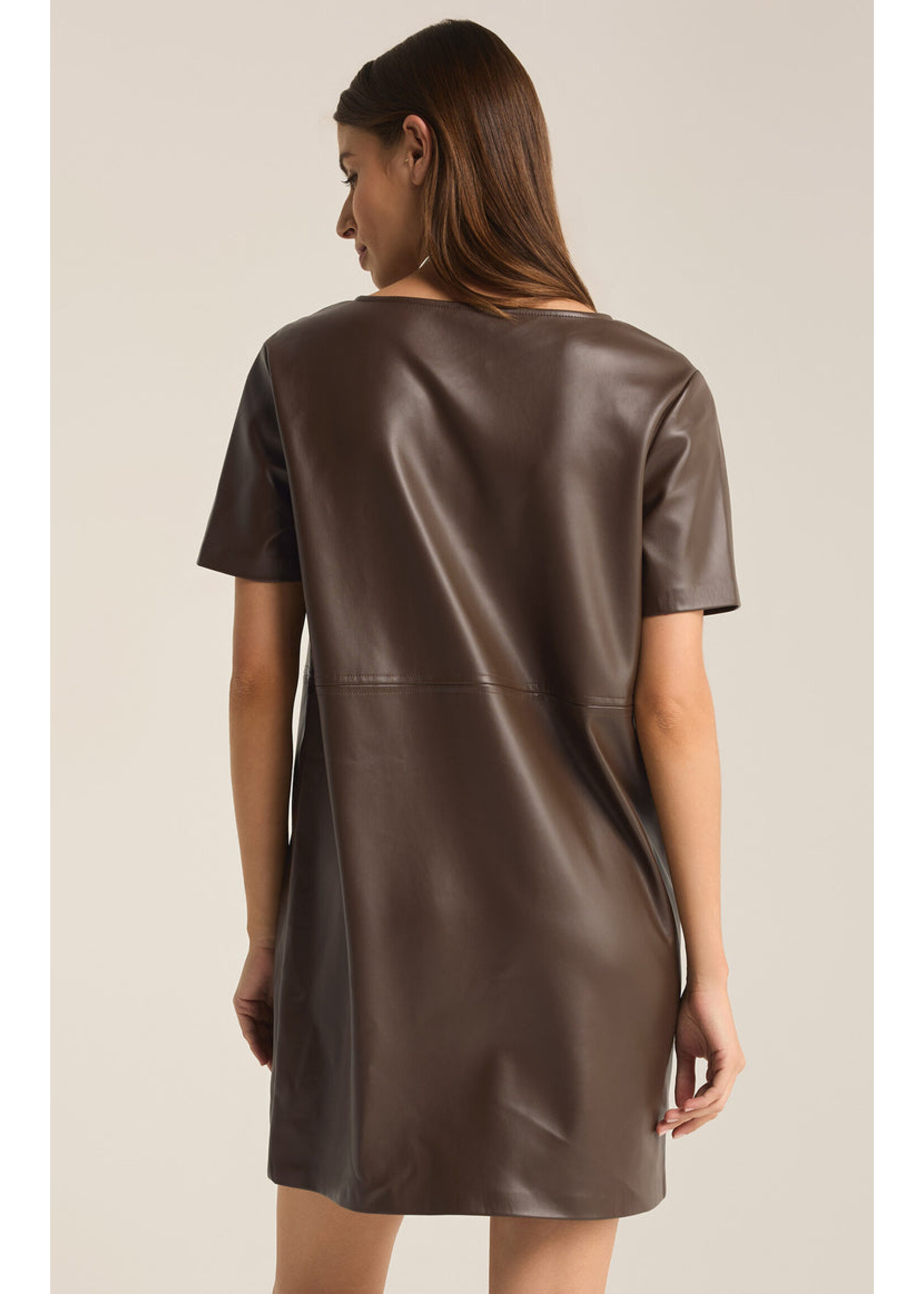 Z-Supply Z-Supply Robe London De Similicuir  - Chocolat noir