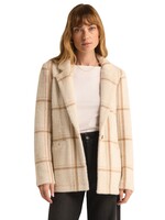 Z-Supply Z-Supply Roxanna Windowpane Blazer - Sea Salt