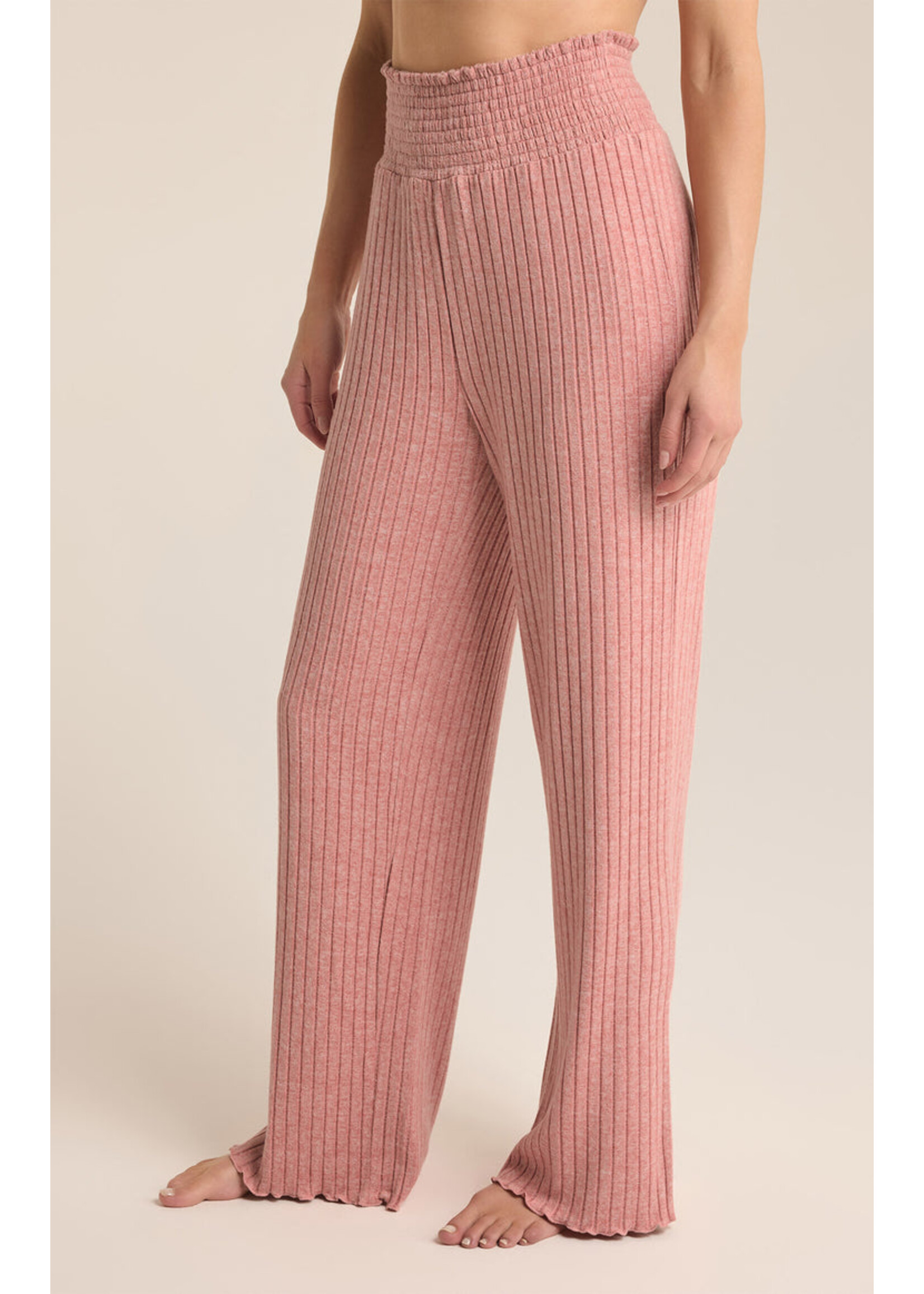 Z-Supply Z-Supply Pantalon Côtelé à Smocks Dawn - Rosebud