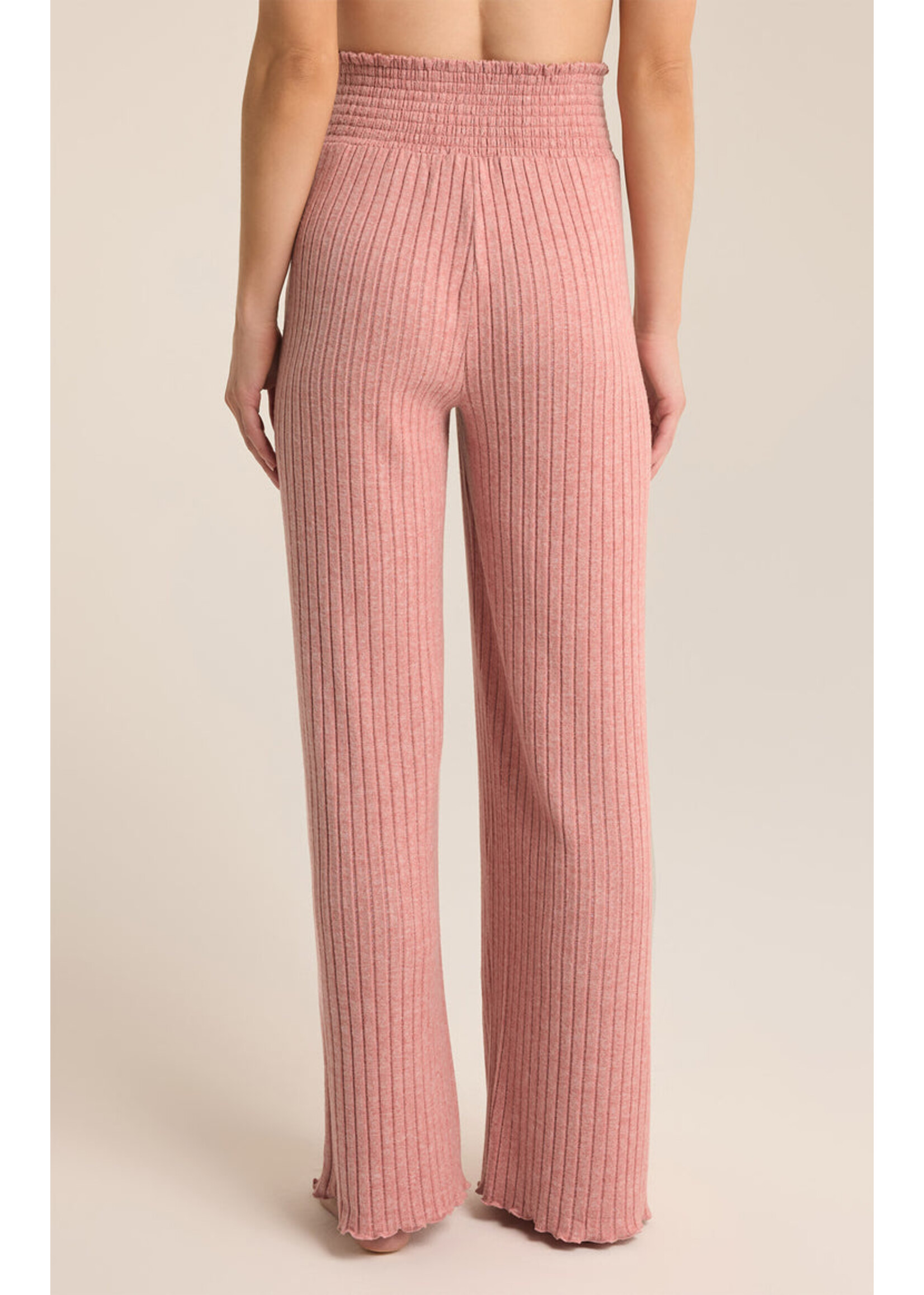 Z-Supply Z-Supply Pantalon Côtelé à Smocks Dawn - Rosebud