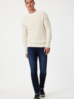 Mavi MAVI Jake Slim Feather Blue - Brossé En Profondeur