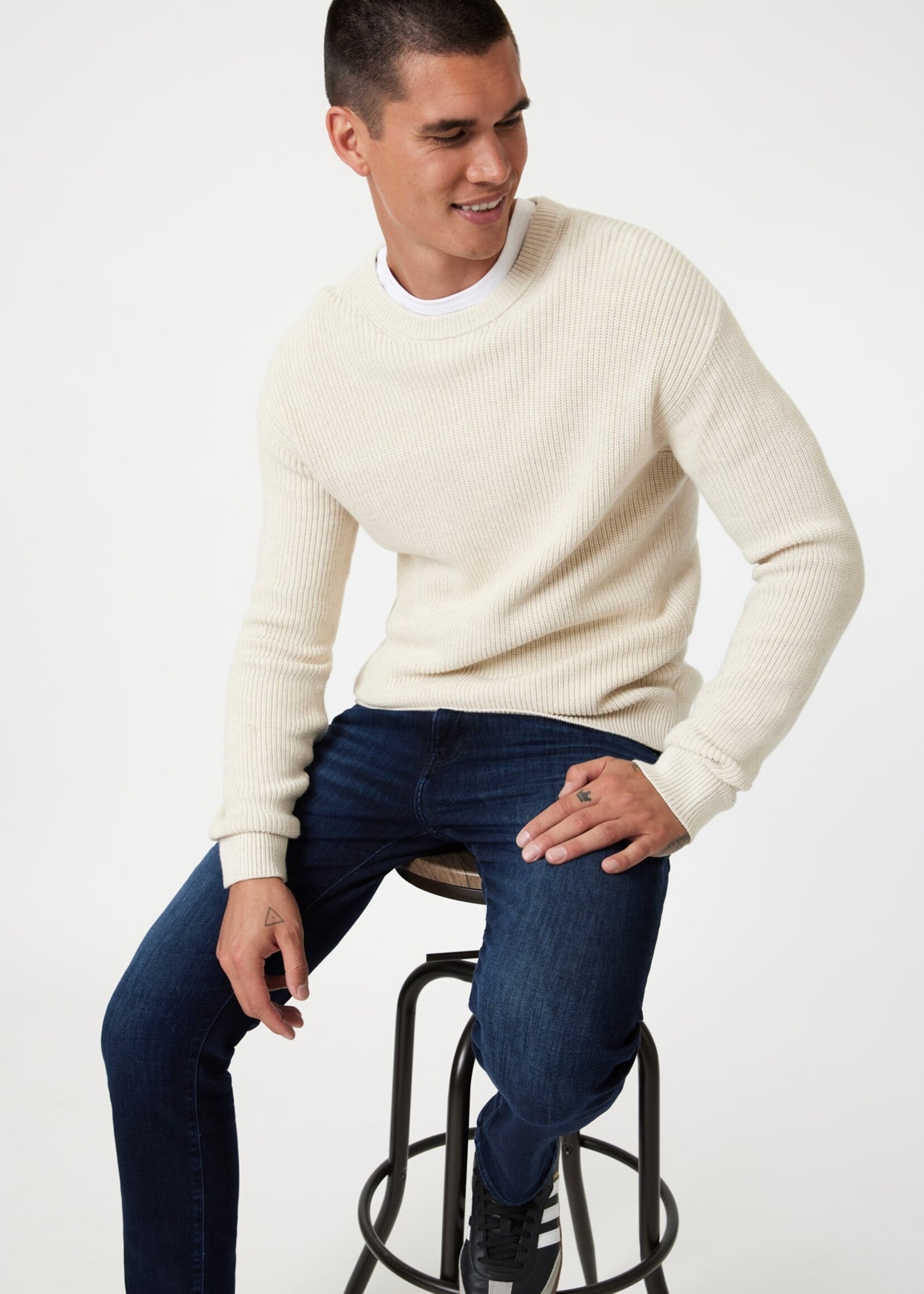 Mavi MAVI Jake Slim Feather Blue - Deep Brushed