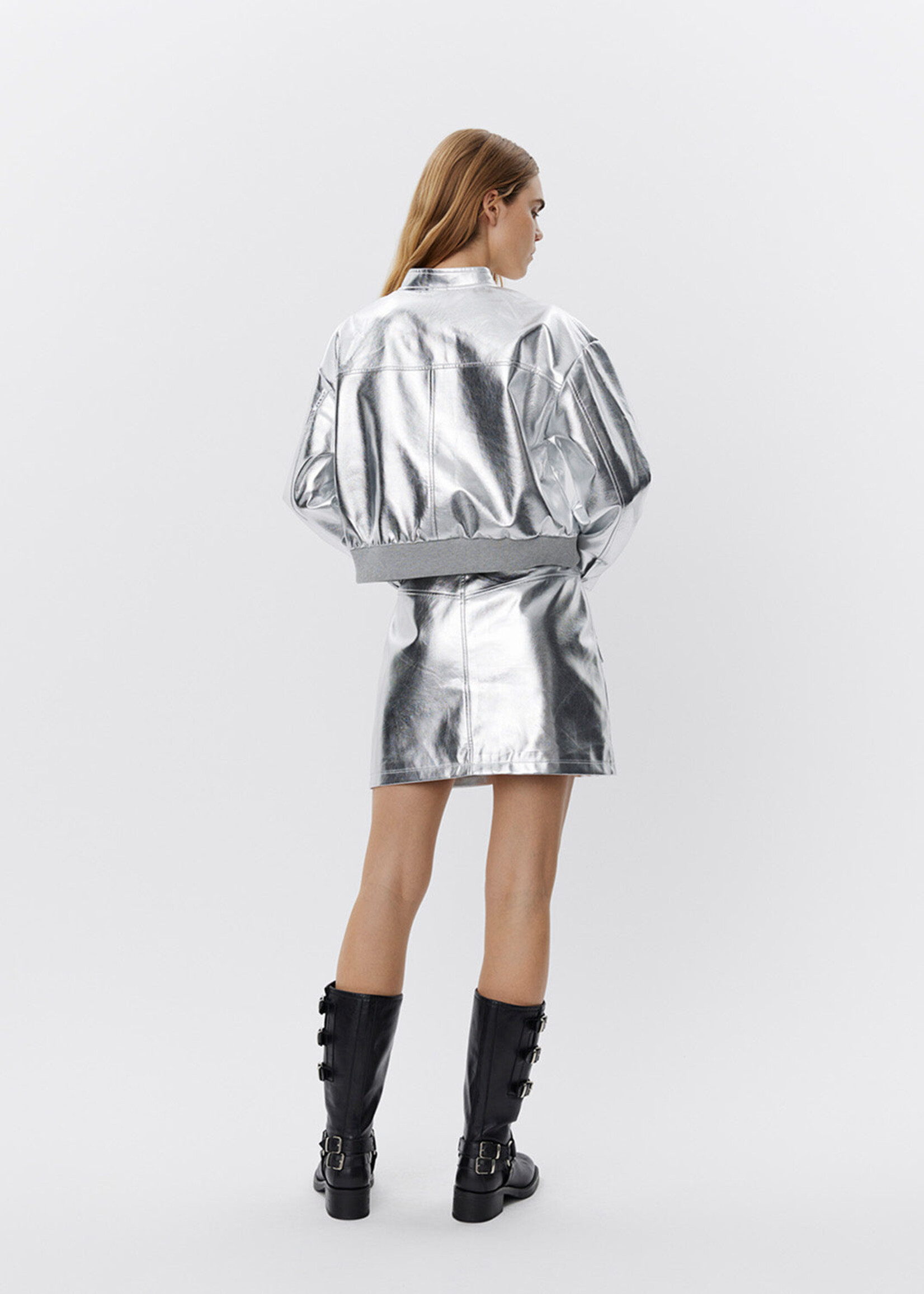 Sofie Schnoor Skirt w/ Pockets - Silver