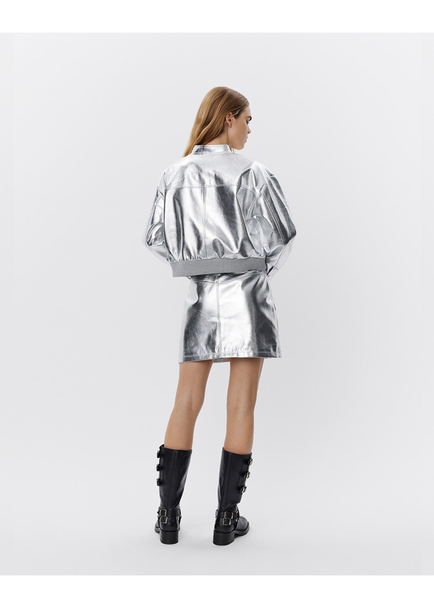 Sofie Schnoor Skirt w/ Pockets - Silver