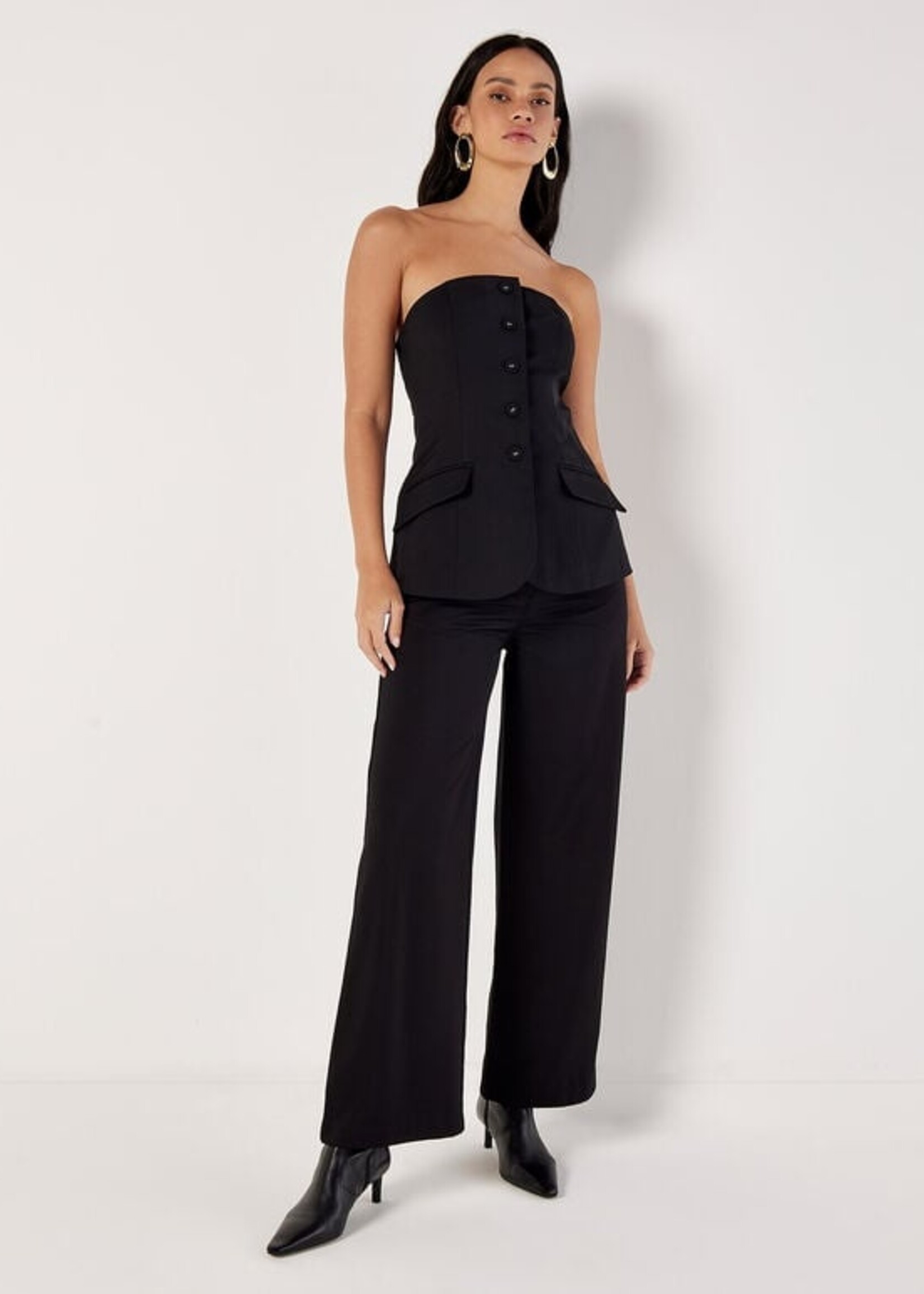 Apricot Apricot Haut Bandeau Sur Mesure - Noir