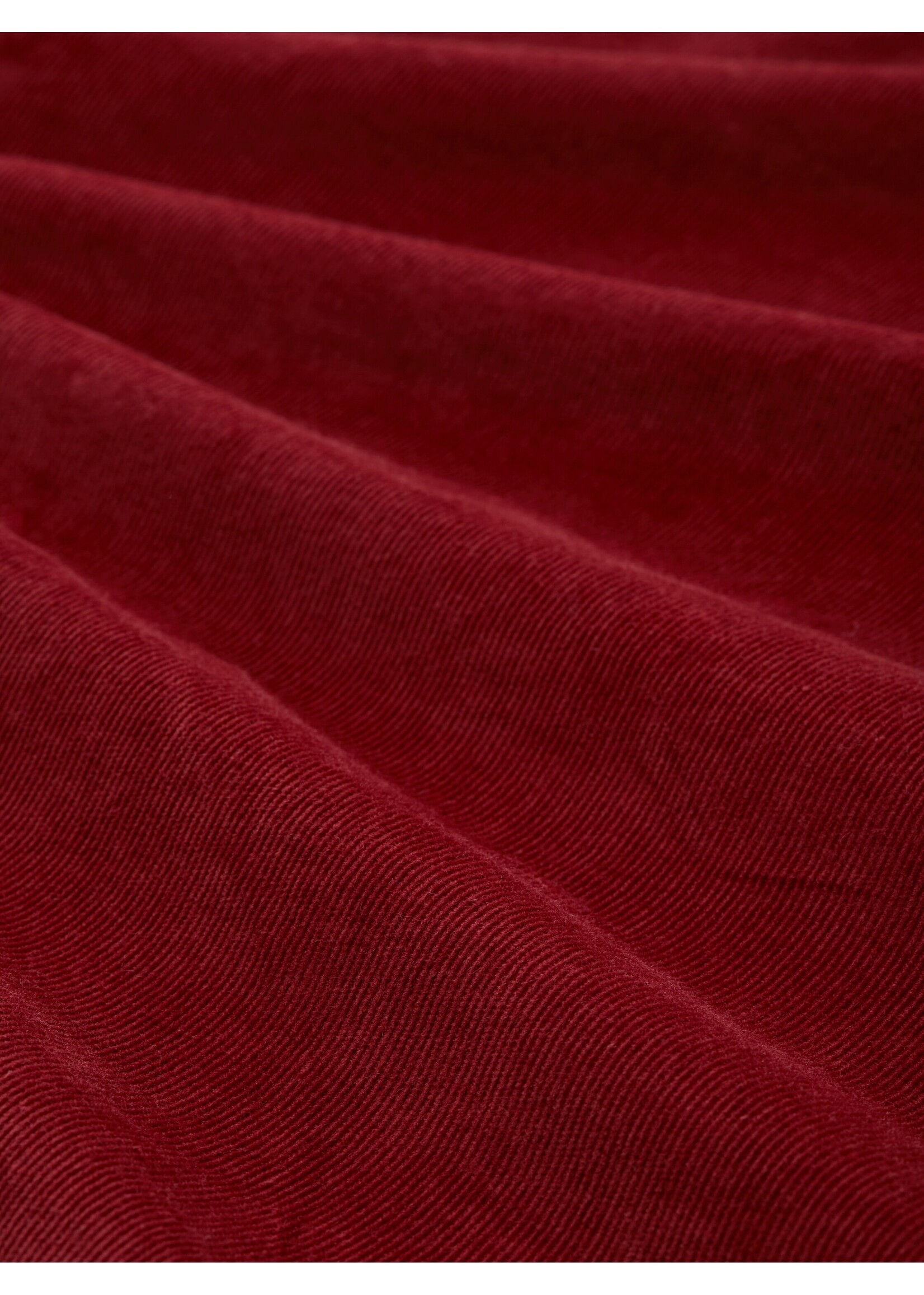 Tom Tailor Tom Tailor Chemise En Velours Côtelé Extensible - Deep Red