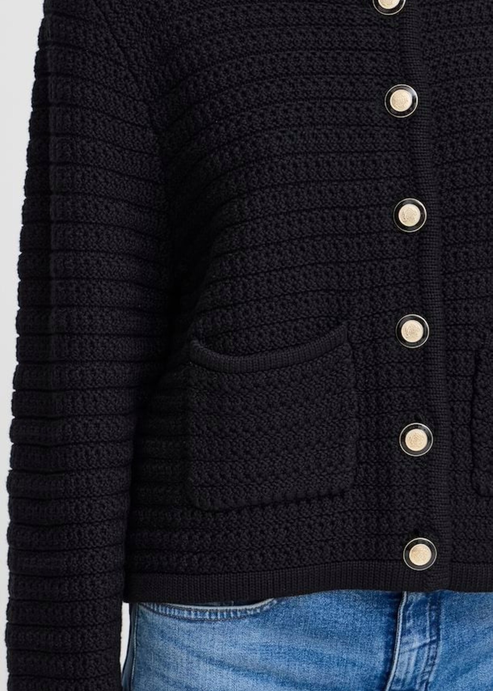 ICHI ICHI Cardigan IHBeccas - Noir