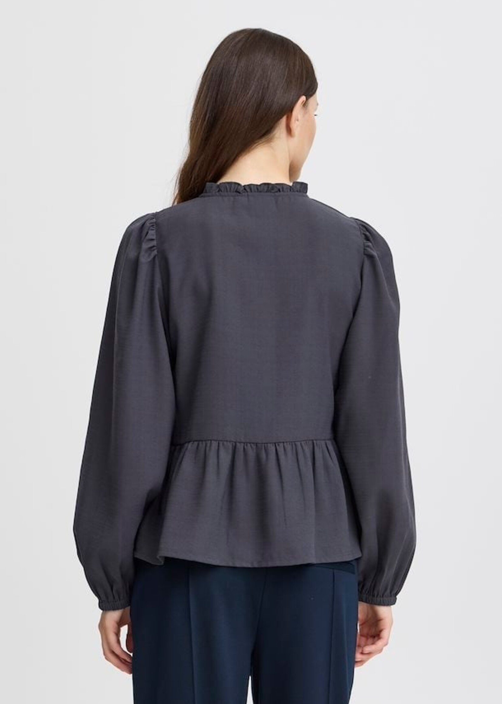 ICHI ICHI Chemise Elina - Asphalte