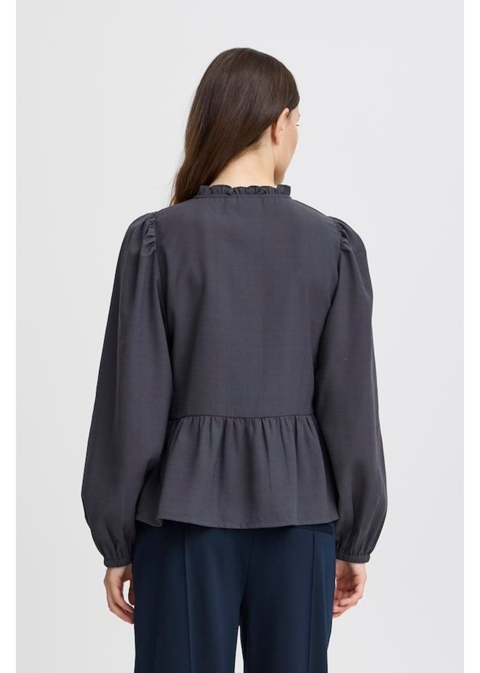 ICHI ICHI Chemise Elina - Asphalte