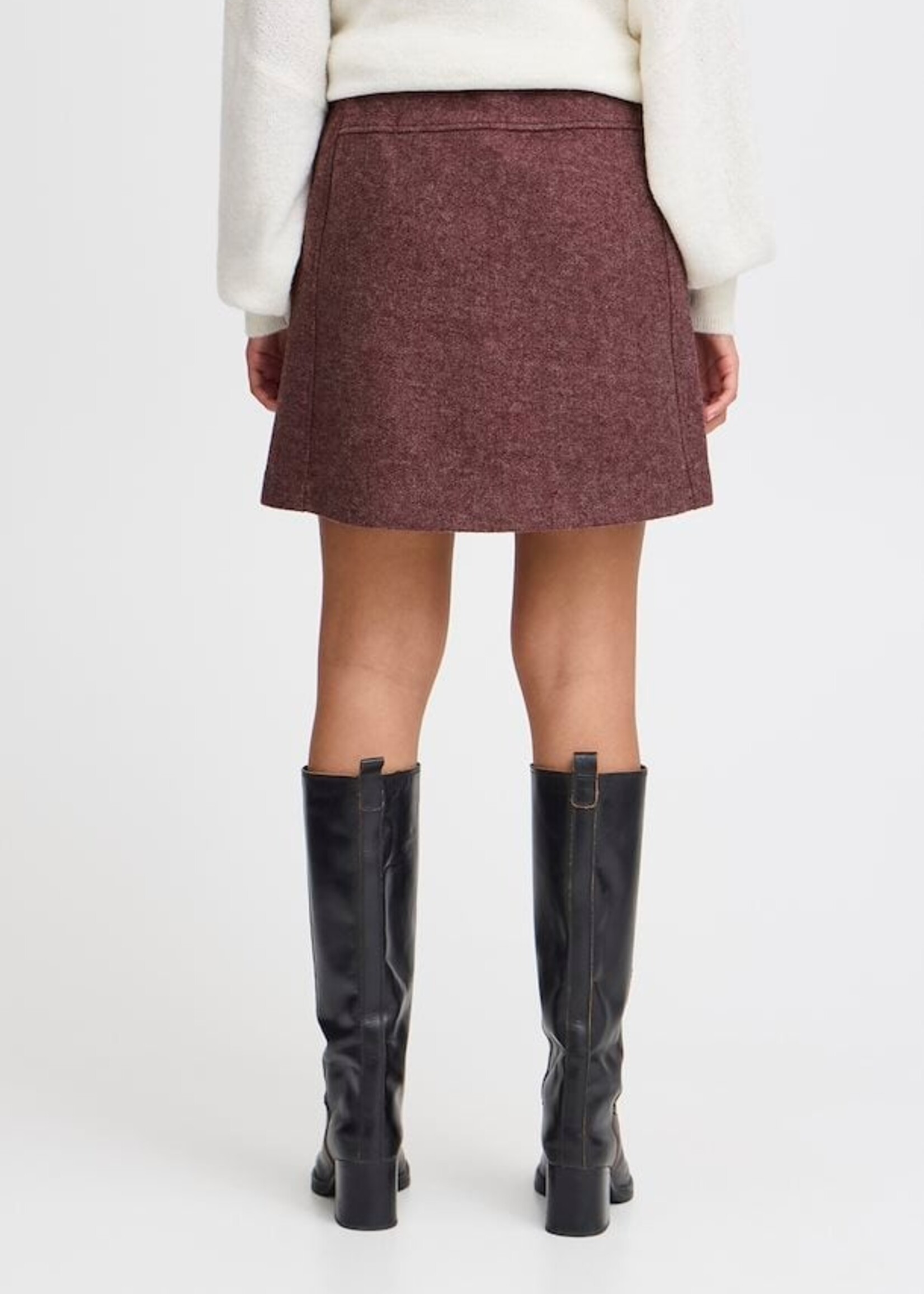 ICHI ICHI IHWooly Skirt - Port Royal