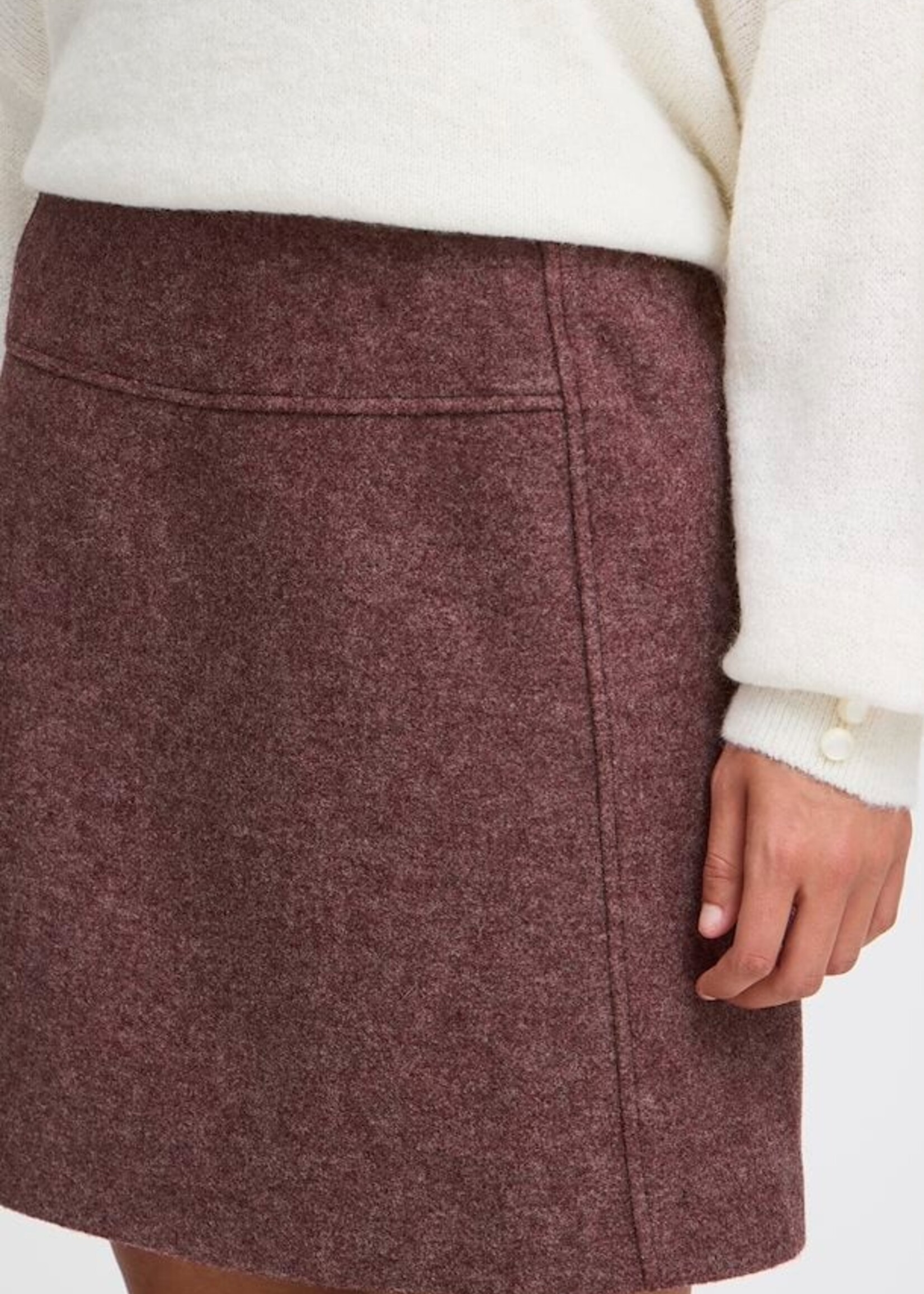 ICHI ICHI IHWooly Skirt - Port Royal